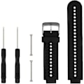 Miniatyrbillede 2 af 2: Udskiftningsrem til smart armbåndsur til Garmin Forerunner 220/230/235/620/630/735xt/235 Lite Black-Black