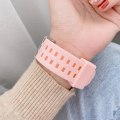 Miniatyrbilde 2 av 5: For Fitbit Versa 3 3d Silikon integrert klokkerem Pink