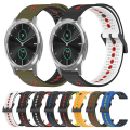 Miniatyrbild 3 av 5: För Garminmove Luxe 20mm Tricolor Andningsbart watch Black-Red-White