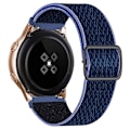 Miniatyrbillede 1 af 5: 20 mm 22 mm bånd til Samsung Galaxy Watch 4/classic/3/5/pro/active 2 Gear S3 Elastic Nylon Loop Huawei Watch Gt 2 2e 3 Pro Strap two-color blue 22mm