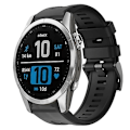 Pikkukuva 1 / 4: Garmin Fenix ​​7s:n metallisolki, yksivärinen watch Black