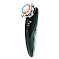 Miniatyrbillede 1 af 5: Ansigtsmassager Hudforyngelse Radio Mesoterapi LED Ansigtsløftning Skønhedsvibration Rynkefjernelse Anti-aging Green