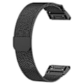 Miniatyrbillede 1 af 2: Til Garmin Fenix ​​6 / Fenix ​​7 Milanese urbånd Black