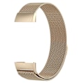 Miniatyrbild 2 av 4: Watch i rostfritt stål för Fitbit Charge 4 Large Storlek: 210x18mm Champagne Gold