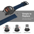 Miniatyrbillede 5 af 5: Til Garmin Fenix ​​5 22mm 3-ringet nylonurrem Mazarine