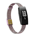 Miniatyrbillede 3 af 5: Til Fitbit Inspire / Inspire Hr / Ace 2 Double Insurance Buckle Milanese Watch Band Colorful