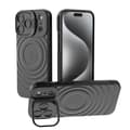 MagSafe Cover til iPhone 17 Pro Max med linsebeslag (sort)