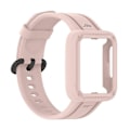 Pikkukuva 3 / 5: Xiaomi Redmi Watchmi Watch 2/Mi Watch Lite/Mi Watch Lite 2 -rannekke rannekkeella ja kellokuorella Pink