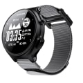 Miniatyrbillede 3 af 5: Til Garmin Forerunner 735xt Hook And Loop Fastener Nylon Watch Band Grey