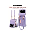 Pikkukuva 2 / 3: Samsung Galaxy Z Flip3 Violetti Suojakotelo
