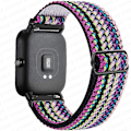 Miniatyrbillede 1 af 5: 20 mm/22 mm bånd til Amazfit Gts 4//2/2e/3/gts2 Mini/gtr 4/3/pro/gtr2/47 mm/stratos Nylon elastisk urarmbånd Amazfit bipstrop Bohemia strip 20mm