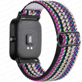 Pikkukuva 1 / 5: 20mm/22mm ranneke Amazfit Gts 4//2/2e/3/gts2 Mini/gtr 4/3/ pro/gtr2/47mm/stratos Nylon elastinen watch rannekoru Amazfit haarukkahihna Bohemia strip 22mm