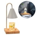 Miniatyrbild 3 av 5: Smältande vaxlampa Aromaterapi Sängbordslampa Trä Dekorativa Prydnader C-EU Plug