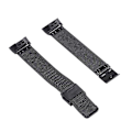 Miniatyrbillede 2 af 5: Til Fitbit Charge 4 Double Insurance Buckle Milanese Watch Band Black