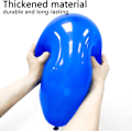 Miniatyrbilde 4 av 5: 100 stk ballonger blandede farger (Inneholder 10 farger - 10 per farge),