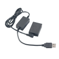 Miniatyrbilde 5 av 5: Ack-e12 DC Adapter For Eosm M10 M50 M100 M200 M50 kameraer Usb Drive Kabel