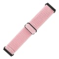 Miniatyrbilde 3 av 5: For Fitbit Versa 4 / Sense 2 Universal Wave Nylon Watch Band Pink