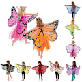 Pikkukuva 3 / 3: Lasten Butterfly Wings -asu naamiolla style5