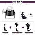 Miniatyrbilde 4 av 4: Disco Ball LED-festlampe Musikkstyrt Disco-lyseffekter