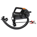 Miniatyrbillede 2 af 5: 12v 100w bil genopladelig pumpe Elektrisk oppustelig luftpumpe til kajak båd svømmebassin luftpuder kugle auto bærbar blæser