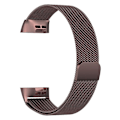 Miniatyrbild 3 av 5: Watch i rostfritt stål för Fitbit Charge 4 Large Storlek: 210x18mm Coffee