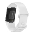 Miniatyrbilde 5 av 5: For Fitbit Charge 5 silikonklokkerem White