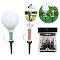 Miniatyrbillede 1 af 4: 5 stk. magnetiske golfspikes genanvendelige golftilbehørssæt golftee golfmagnet begrænsende spikes for at forhindre flyvning 79mm