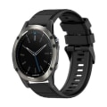 Miniatyrbilde 1 av 5: For Garmin Quatix 5 Sapphire 22 mm horisontal tekstur silikonklokkerem med fjerningsverktøy Black