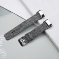 Miniatyrbilde 4 av 5: For Fitbit Charge 5 Nylon Canvas Watch Band Black Grey