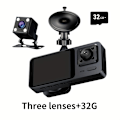 Miniatyrbillede 4 af 5: Camrea Bilkamera Optager 1080P Dash Cam med Klart Nattesyn, Loop Video, Multi-Vinkel Optagelse 2\" IPS Skærm