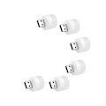 Miniatyrbillede 1 af 5: USB Mini LED Natlampe, Varmt Hvidt -