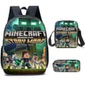 Minecraft Primary og Secondary School Tasker Minecraft Game Perifer rygsæk F