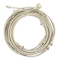 Miniatyrbilde 2 av 4: Utendørs misting System Kit Sprinkler Messing Munnstykke Vannkjøling Tåke Hage Beige 9m