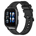 Pikkukuva 1 / 5: Garmin Forerunner Sq2 20 mm kovera raidallinen watch Black