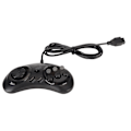 Miniatyrbilde 1 av 4: for Sega Controller 9 Pin 16Bit Mini Håndholdt Ergonomisk Klassisk Bærbar Gamepad Controller