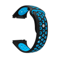 Miniatyrbild 2 av 5: För Fitbit Ionic andningsbart tvåfärgat watch Black Blue