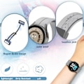 Miniatyrbild 4 av 5: 20 mm silikon sportband utan glipa till Samusng Galaxy Watch 6 5 4 40 mm 44 mm/ Watch 5 Pro 45 mm/ Galaxy 6 Classic 43 mm 47 mm/ Galaxy 4 Classic 42 mm