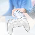Pikkukuva 3 / 5: Kahvan suojakuori Langaton läpinäkyvä ohjain PC-kahvan suojakotelo PS5-pelilaitteelle
