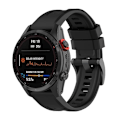 Miniatyrbilde 1 av 5: For Garmin Fenix ​​7x hurtigutløsende silikonklokkerem Black