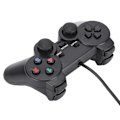 Miniatyrbillede 4 af 5: Kablet USB Gamepad med Dobbelt Vibration til PC Bærbar - Computer Spil Controller Joystick