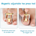 Miniatyrbild 4 av 5: Ingrodd tånagel Corrector Lifter Tool Pedikyr Tånagel Fot Nagelvård Gold
