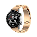 Miniatyrbild 2 av 5: För Garmin Fenix5/forerunner935/garmin Approach S60 3-pärlor Rostfritt stål Metall Quick Release Watch Band rose gold
