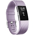 Miniatyrbillede 1 af 4: Udskiftningsbånd, der er kompatible med Fitbit Charge 2, Classic & Special Edition justerbare sportsarmbånd lavender with slight gray Large