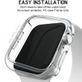 Miniatyrbilde 5 av 5: Veske For Apple Watch Deksel 41mm 45mm 44mm 40mm 44 Mm Tilbehør Pc Protector Bumper Iwatch Series 6 Se 5 4 3 7 8 42mm 38mm veske Khaki 38mm series 321