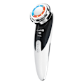 Miniatyrbillede 1 af 5: Ansigtsmassager Hudforyngelse Radio Mesoterapi LED Ansigtsløftning Skønhedsvibration Rynkefjernelse Anti-aging White