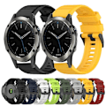 Pikkukuva 3 / 5: Garmin Quatix 5 Sapphire 22mm vaakasuora rakenne silikoni watch ranneke irrotustyökalulla Lime Green