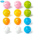Miniatyrbilde 2 av 5: Air Flow Hollow Øvingsgolfballer - Plastgolfballer for Svingtrening (12-pakning)