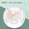 Miniatyrbilde 3 av 5: LED UV-negle tørker 168W