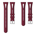 Miniatyrbilde 2 av 4: For Fitbit Versa 3/4 Vanndråpe Slim Silikon Klokkebånd Wine Red