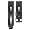 Pikkukuva 3 / 5: Garmin Fenix ​​7/7x/6/6x/5/5x 22 mm, kaksivärinen watch Black Orange